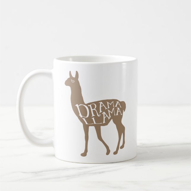Taza De Café Llama dramática (Izquierda)