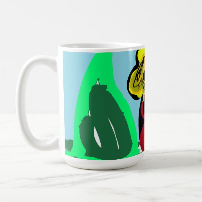 Taza De Café Llama  love  (Izquierda)