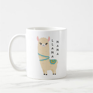 Taza De Café Llama mamá