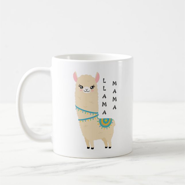 Taza De Café Llama mamá (Izquierda)