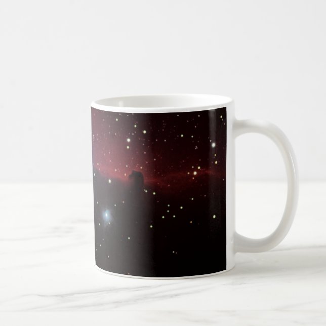 Taza De Café Llama y nebulosas #2 de Horsehead (Derecha)