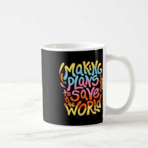 Taza De Café Llamada de alerta sobre cambio climático