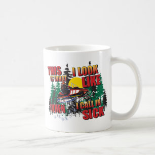 TAZA DE CAFÉ LLAMADA-POR-ENFERMEDAD