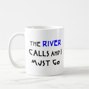 Taza De Café llamadas al río