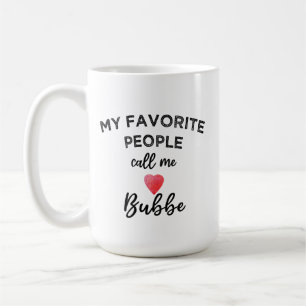Taza De Café Llámame BUBBE Abuela Yiddish Abuela Judía