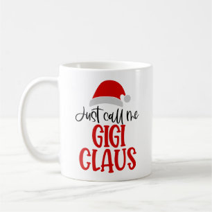 Taza De Café Llámame Gigi Claus-56374