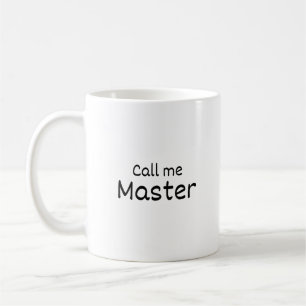 Taza De Café Llámame maestro - Mug personalizado - Graduación -