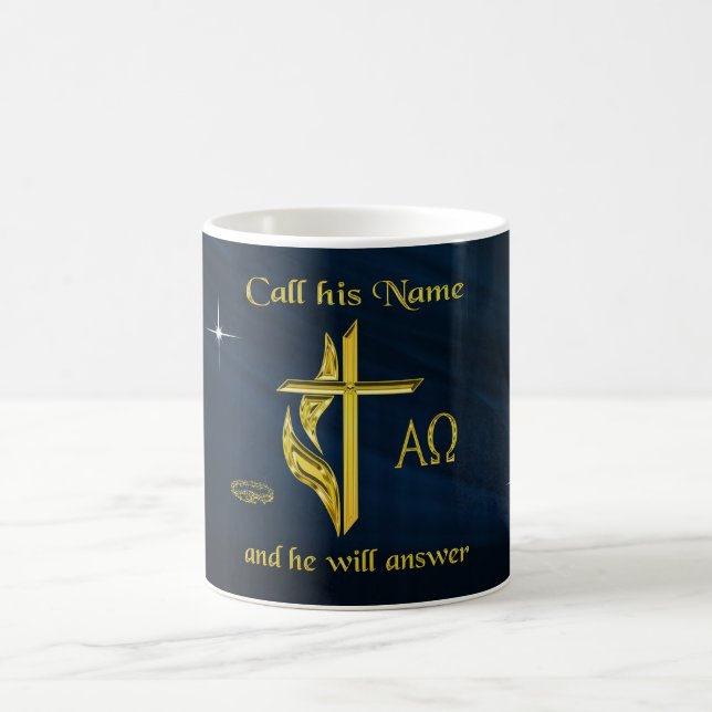 Taza De Café Llamar a su nombre (Centro)