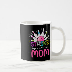 Taza De Café Llamar A Una Madre Divertida Del Chica Bowlin.