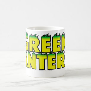 Taza De Café Llamas amarillas del logotipo