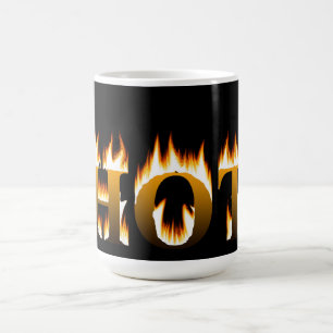 Taza De Café Llamas calientes