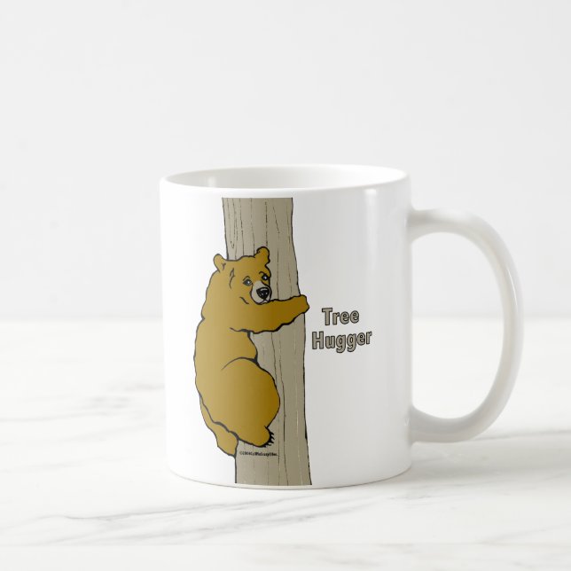 Taza De Café Llame a Crazy® Tree Hugger Mug (Derecha)
