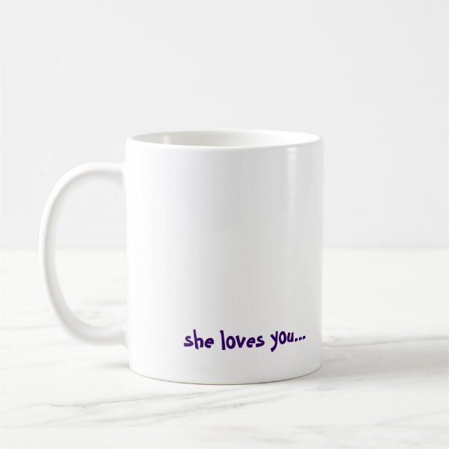 Taza De Café ¡LLAME A SU MADRE! , ella le ama… (Izquierda)