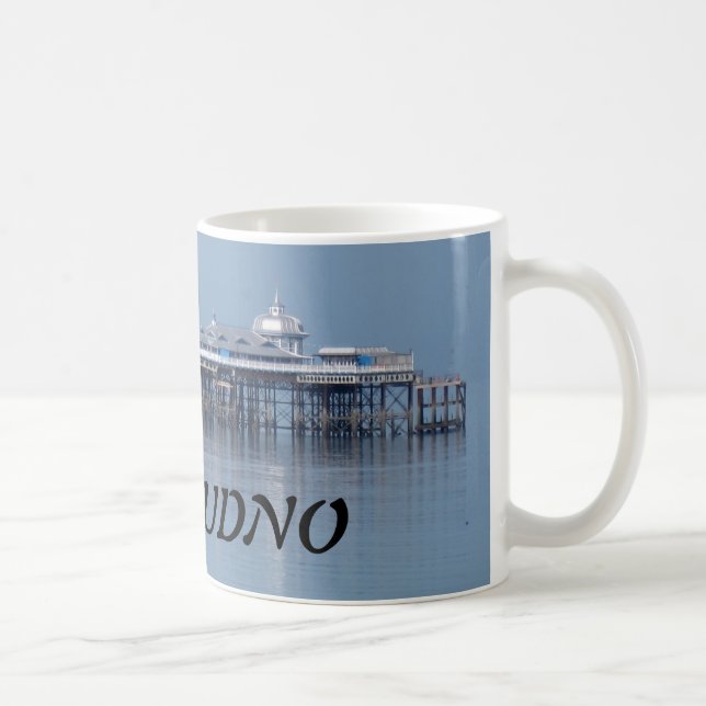TAZA DE CAFÉ LLANDUDNO PAÍS DE GALES DEL NORTE (Derecha)