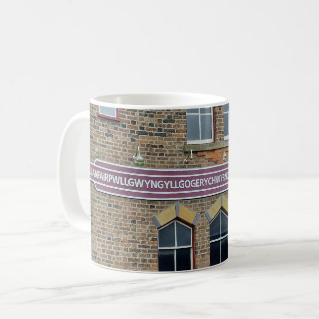 Taza De Café Llanfairpwll (Anverso izquierdo)
