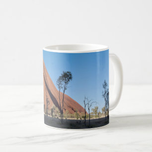 Taza De Café llanura de uluru y desierto