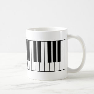 Taza De Café Llaves del piano