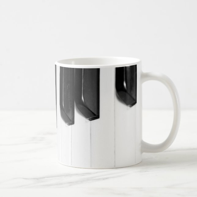 Taza De Café llaves del piano (Derecha)