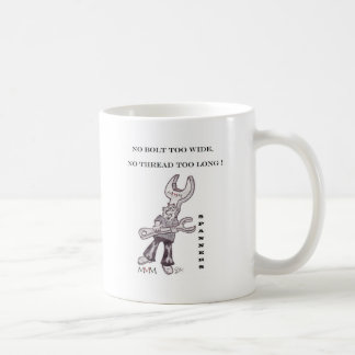 Taza De Café Llaves inglesas - ningún perno demasiado de par en