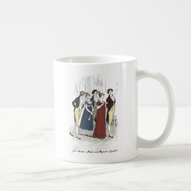 Taza De Café Llega el Fiesta Holandés - Orgullo y prejuicio (Derecha)