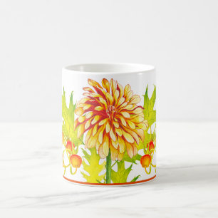 Taza De Café Llegada de otoño a un salón clásico (11 oz)