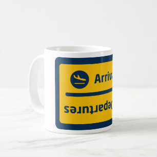 Taza De Café Llegadas/salidas