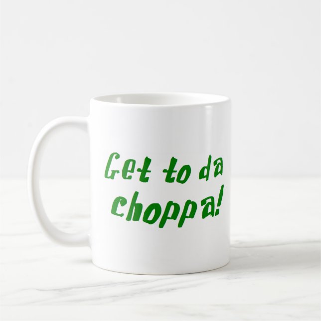 Taza De Café llegar a da choppa (Izquierda)