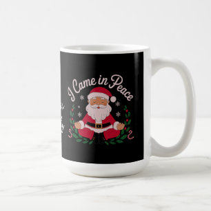 Taza De Café Llegué en paz a las vibraciones de invierno scópic