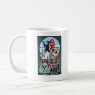 Taza de café llena del asilo
