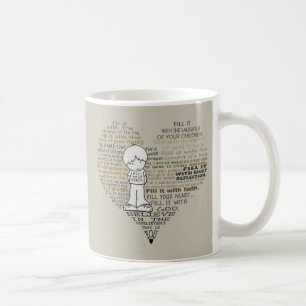 Taza De Café Llena tu corazón-tan