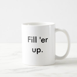 Taza De Café Llénese 'er