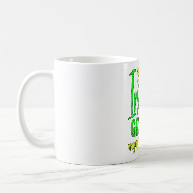 Taza De Café Lleno de Shenanigans Día de San Patricio (Izquierda)