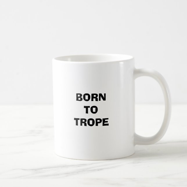 TAZA DE CAFÉ LLEVADO AL TROPE (Derecha)