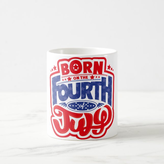 Taza De Café Llevado el 4 de julio (Centro)