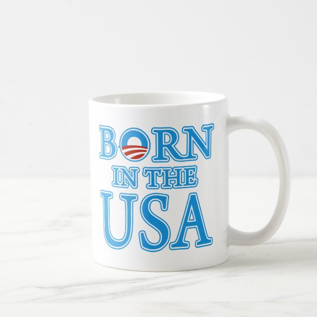 Taza De Café Llevado en los E.E.U.U. Barack Obama (Derecha)