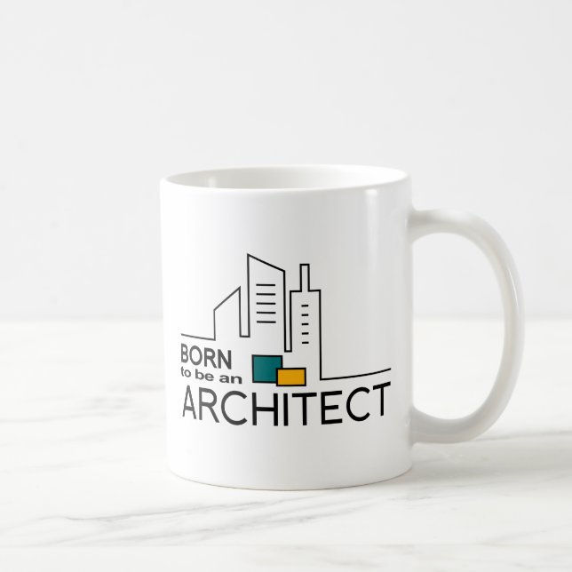 Taza De Café Llevado ser un arquitecto (Derecha)