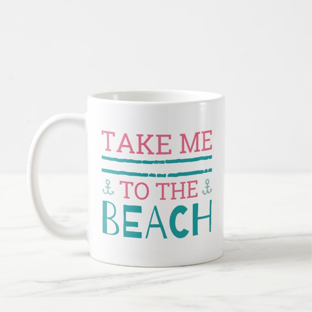 Taza De Café Llévame A La Playa (Izquierda)