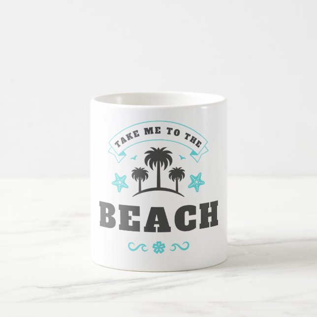 Taza De Café Llévame A La Playa (Centro)