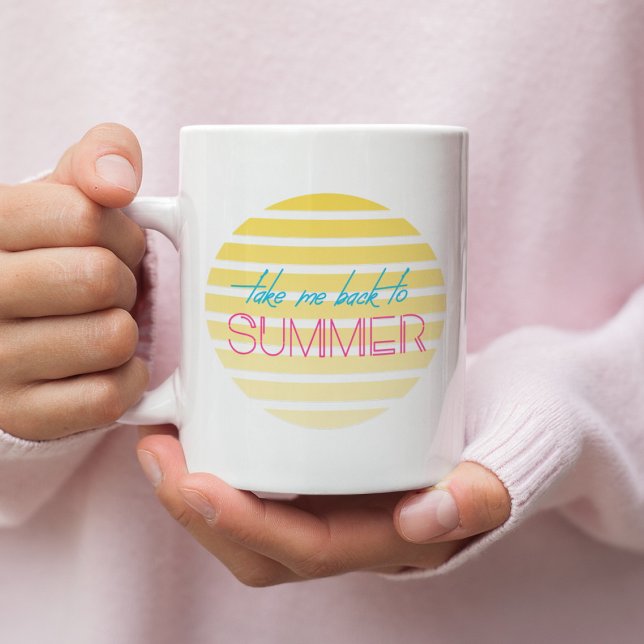 Taza De Café Llévame de vuelta al verano (Subido por el creador)
