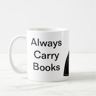 Taza De Café Llevar siempre libros