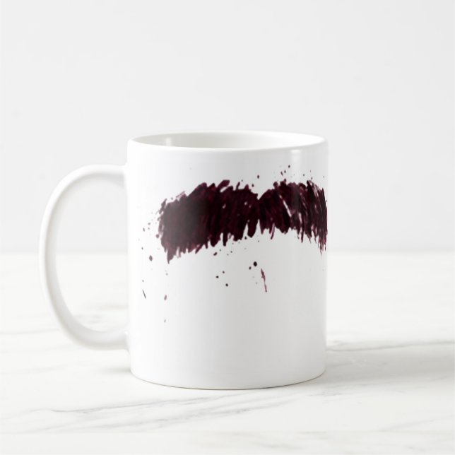 TAZA DE CAFÉ LLEVE UN BIGOTE (Izquierda)
