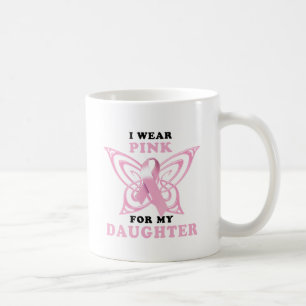 Taza De Café Llevo el rosa para mi hija