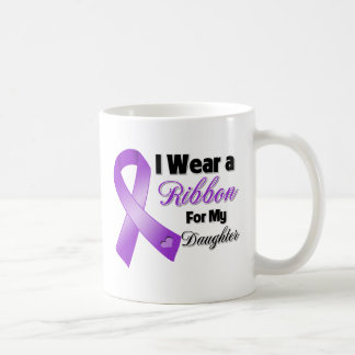 Taza De Café Llevo la púrpura para mi hija
