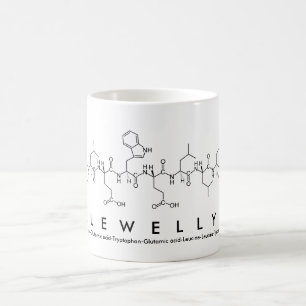 Taza De Café Llewellyn peptide nombre mug