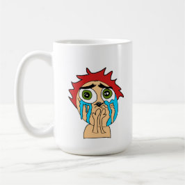 Taza De Café llorar por amor