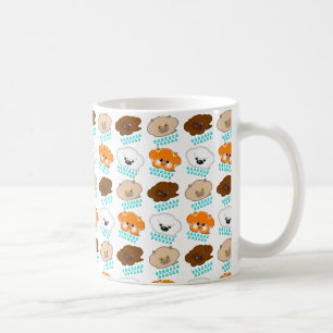 Taza De Café Lluvia de gatos y perros -