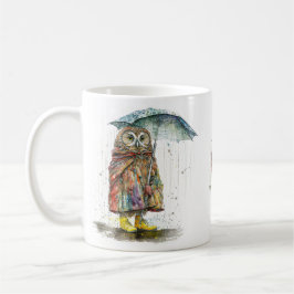 Taza De Café Lluvia Lluvia Lárgate Café Mug
