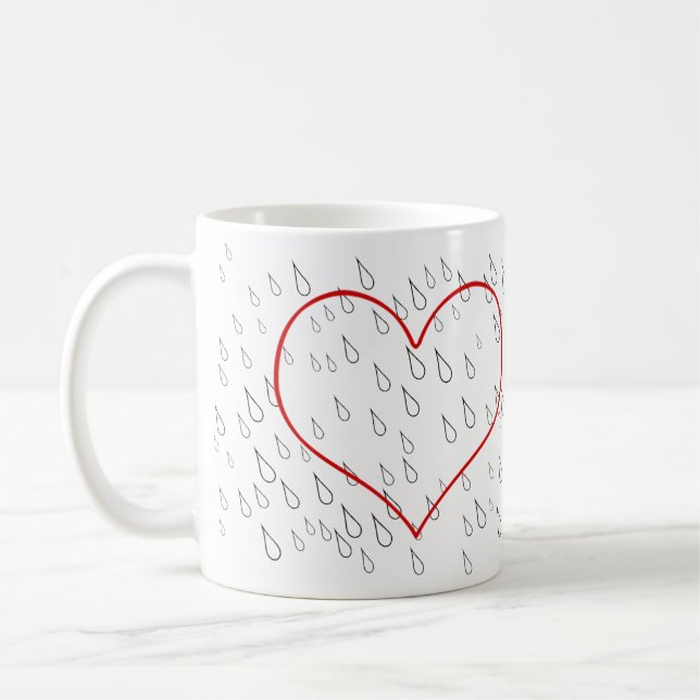 Taza De Café Lluvia torrencial (Izquierda)