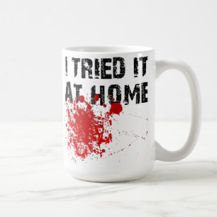 Taza De Café Lo Intenté En Casa Divertido Viaje Mug