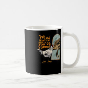 Taza De Café Lo Más Importante Es Cómo Se Ve A Sí Mismo Pegatin